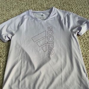 Purple Adidas t-shirt